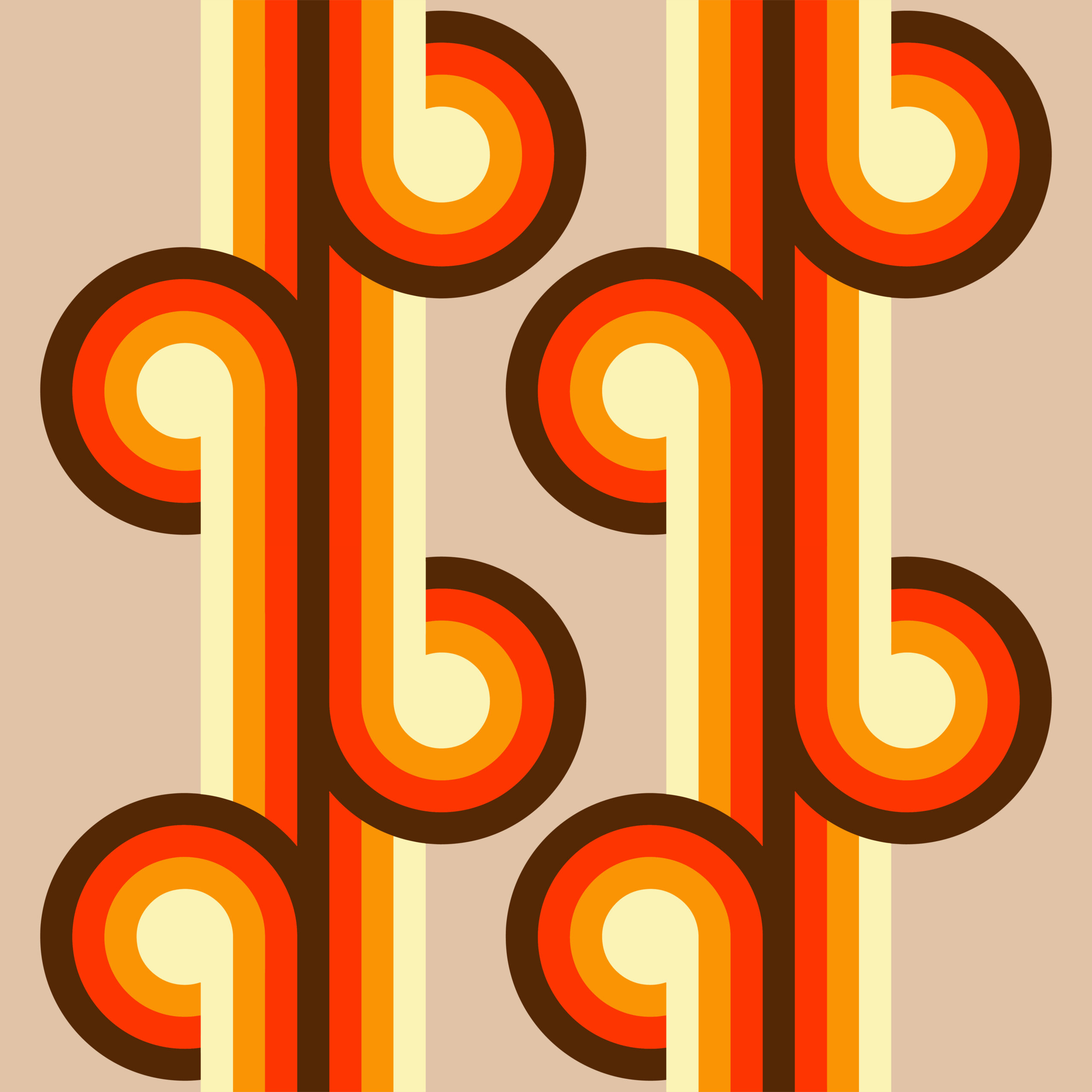 Retro badge style illustration of electronics collection and recycling
